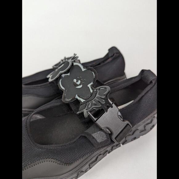 [SOLD] CECILIE BAHNSEN Womens Sz US 11 'GITTE' Black Mary Jane Sneakers Flat 41 - Picture 4 of 12